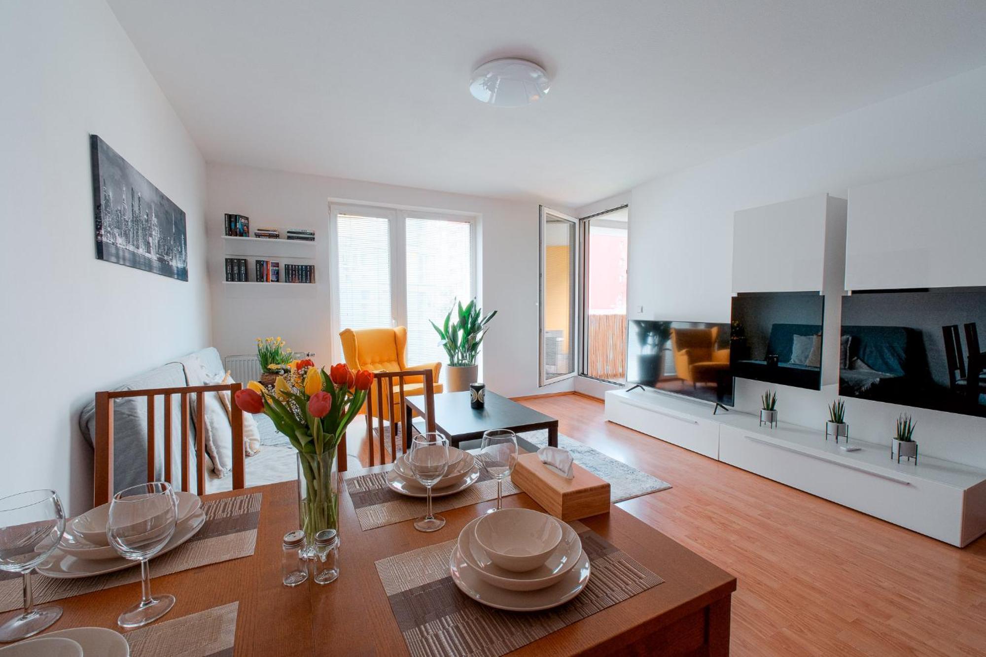 Apartman U Metra, 4 Hoste, Parking Free, Blizko O2 Arena Prague Exterior photo